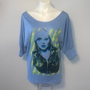 Blondie Hot Topic 3/4 Sleeve Tee